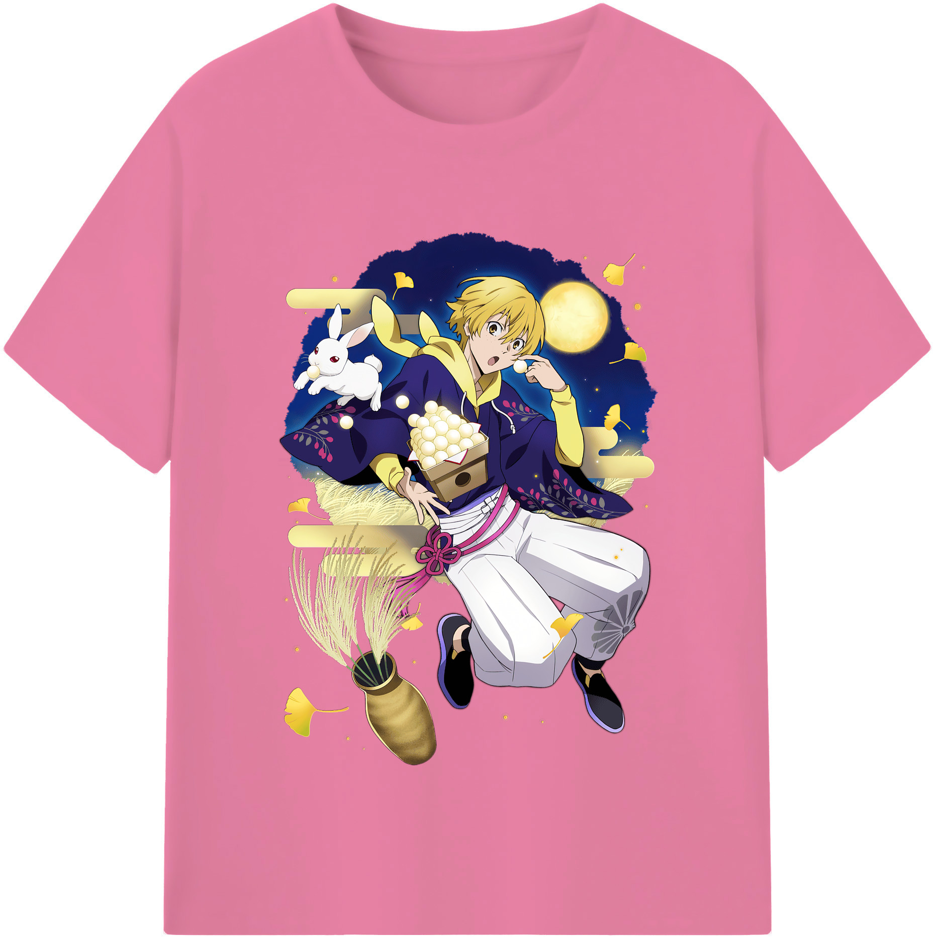 （画像用） 文豪ストレイドッグス Bungo Stray Dogs 綿100％半袖Tシャツ（フロントプリント）